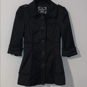Guess: Fitted Black Jacket